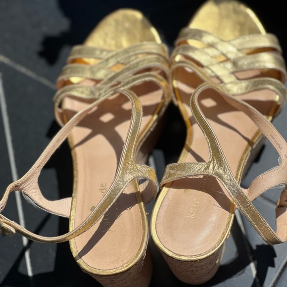 Kate Spade New York cork wedge sandal size 8 - Picture 10 of 10